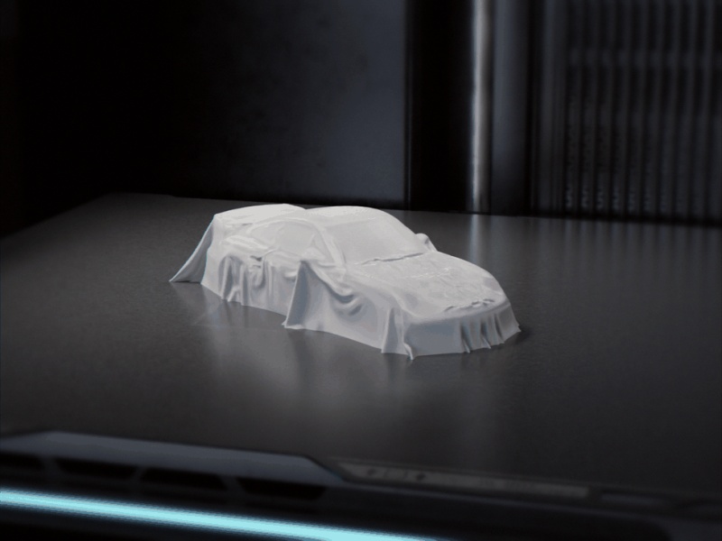 Porsche 911 GT2 STL File – German Sports Car Reveal 3D