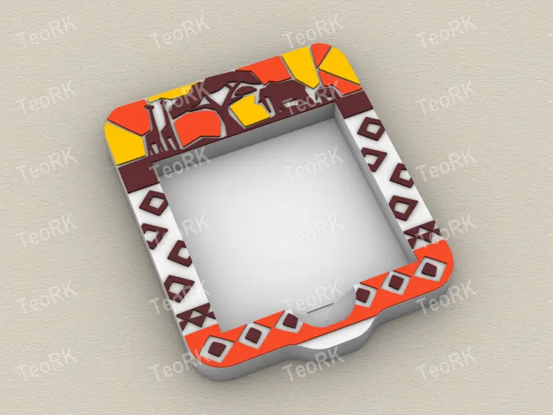 Post-It, Sticky Note Holder African savanna