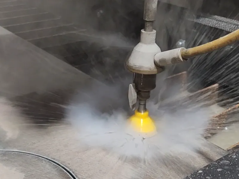 KMT Waterjet Abrasive Deflection Cup