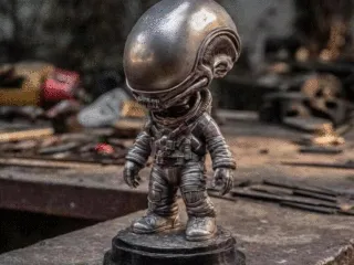 Ailen Spaceman style