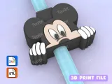 Straw Topper MICKEY MOUSE-0