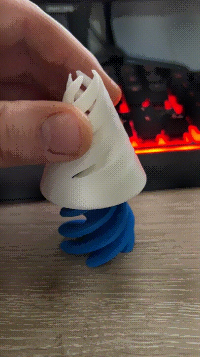 3D Printer Files | 3MF File | Spiral Fidget | Creality Cloud