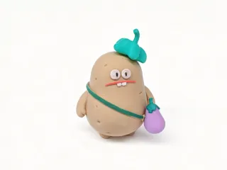 Cartoon Character Figure - Mr. Potato (Separated Parts ）