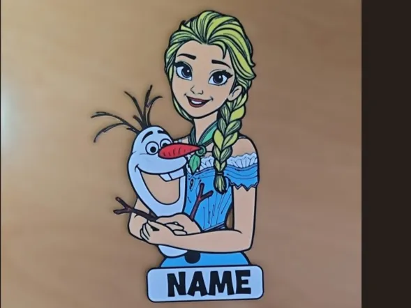 Elsa Olaf - tu nombre