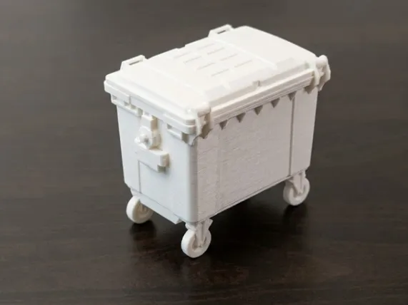 Wheeled Trash Bin