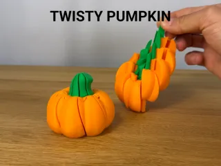 Twisty Pumpkin Fidget Toy