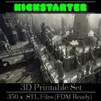 GrimDark Terrain (Essential Pack) (Free Sample) Kickstarter-0