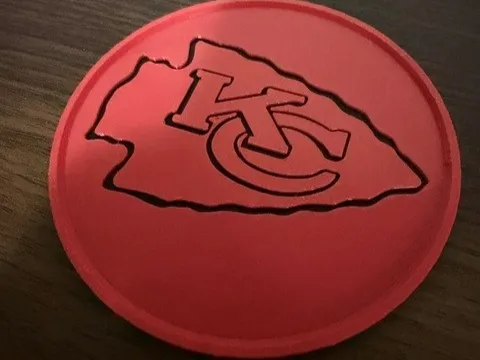 Sous-verre, Assiette, Collection des Kansas City Chiefs