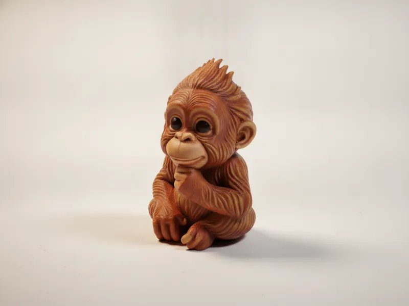 Cute Baby Orangutan