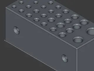Gewindeschneider Block ( Wandmontage oder Zum Stellen)