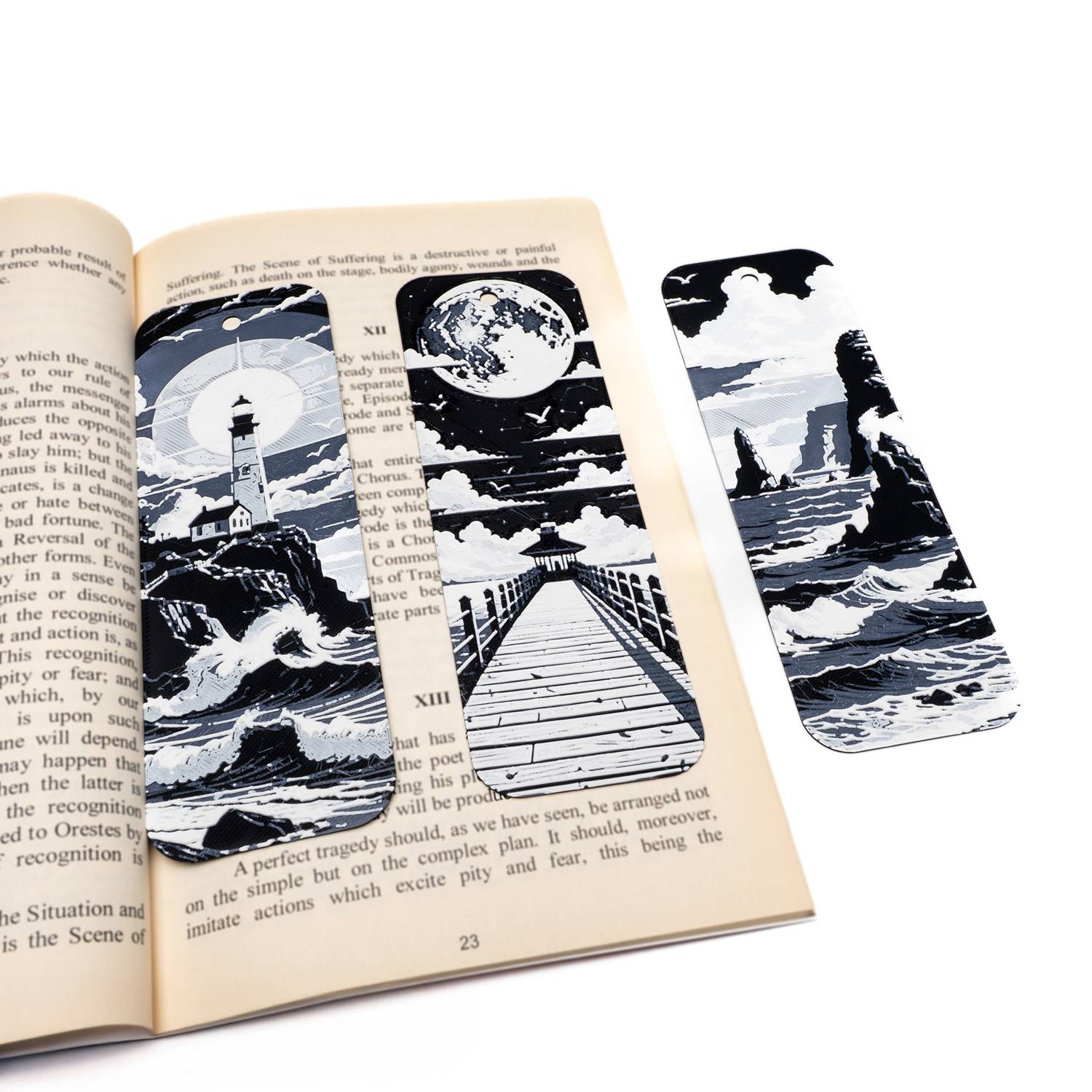 Midnight at Seaside Bookmarks