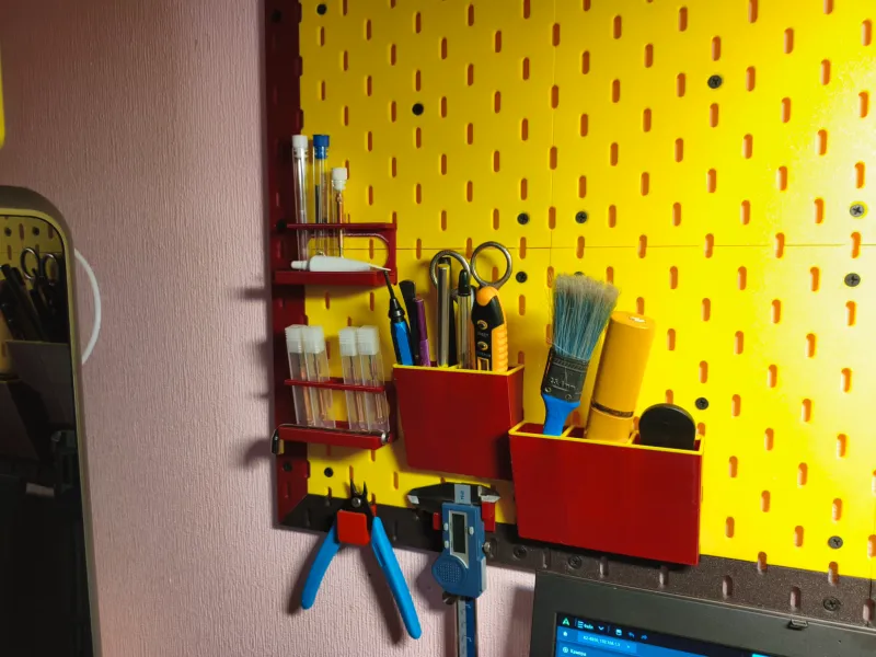 SKÅDIS modulaire dozen, USB-stick organizer
