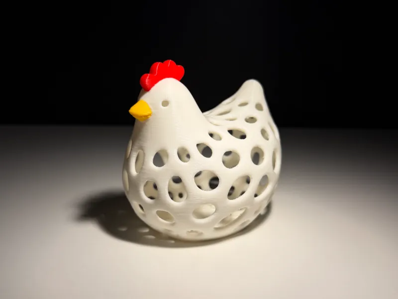 Galinha de Páscoa Moderna