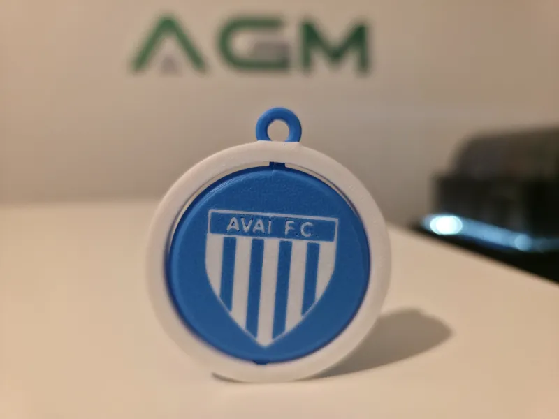 Avaí - Chaveiro Giratório Print-in-Place