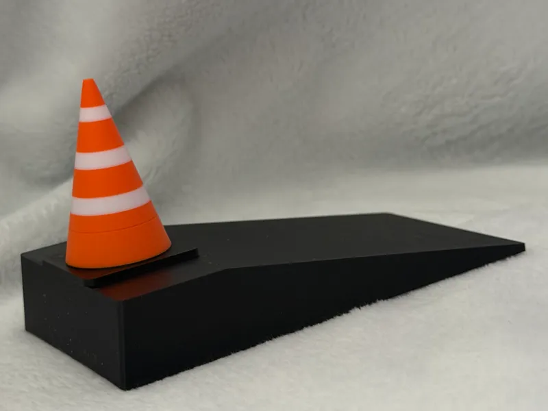Tope de puerta de cono de seguridad