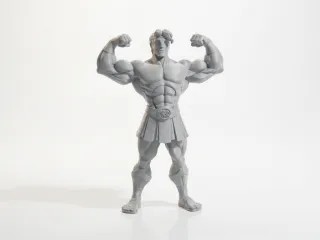 Hercules Figurine Fantasy Mythology 3D Printable