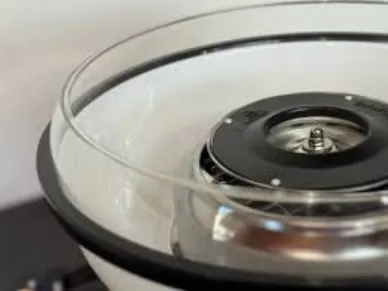 Spritzschutz-Zuckerwattemaschine