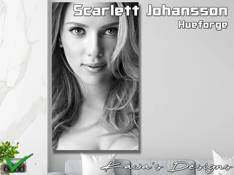 Scarlett Johansson Hueforge