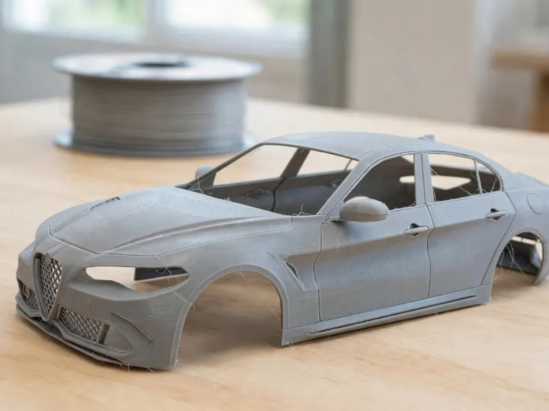 Carrosserie de berline sportive Alfa Romeo Giulia – Modèle STL imprimable en 3D