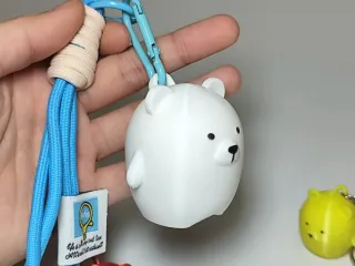 小熊钥匙扣