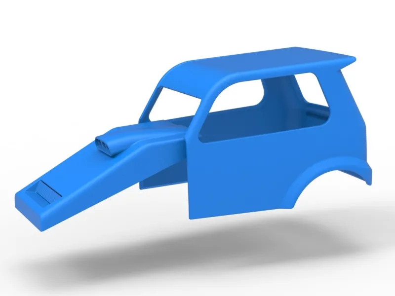 Shell of New Zealand Ministock car Version 2 Scale 1:25