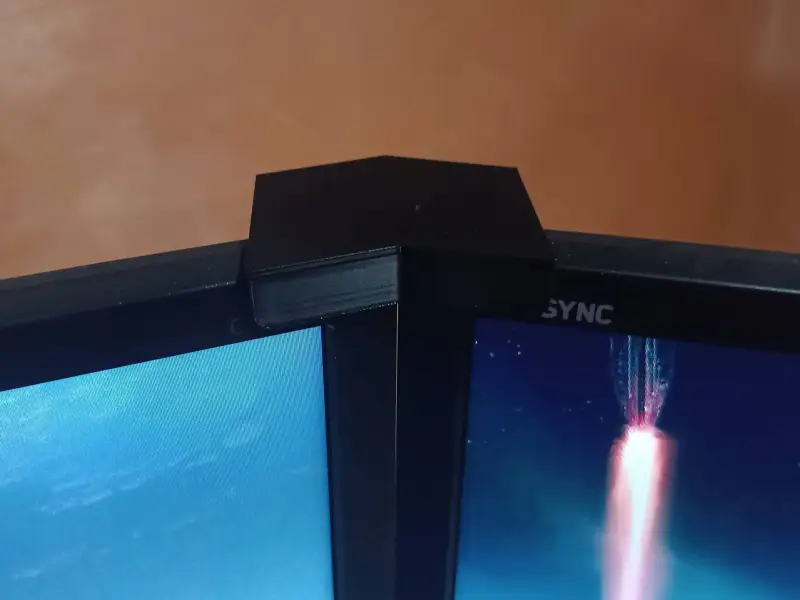 V-Lock Dual Monitor – Clip di Allineamento per Doppi Schermi
