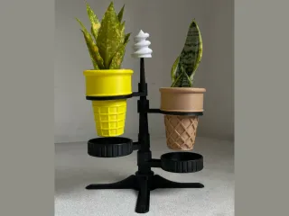 Scoop & Bloom Ice Cream Planter
