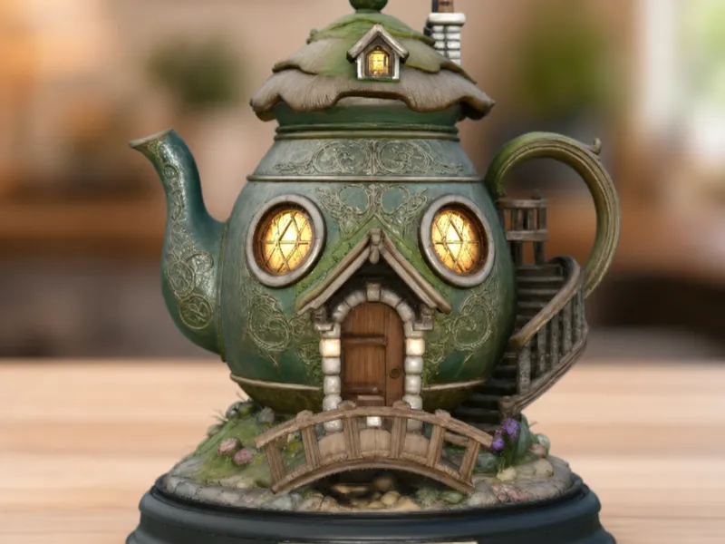 Floating Teapot House