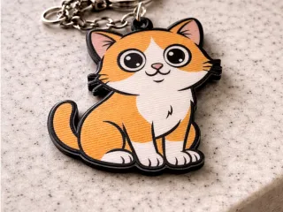 Cute KeyChain Cat