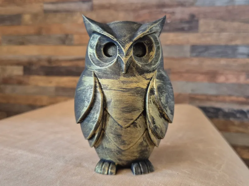 Deco hibou minimaliste moderne