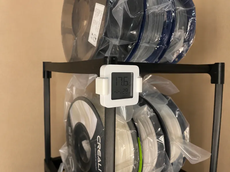 Xiaomi Hygrometer Monitor 2 Filament Rack Clip