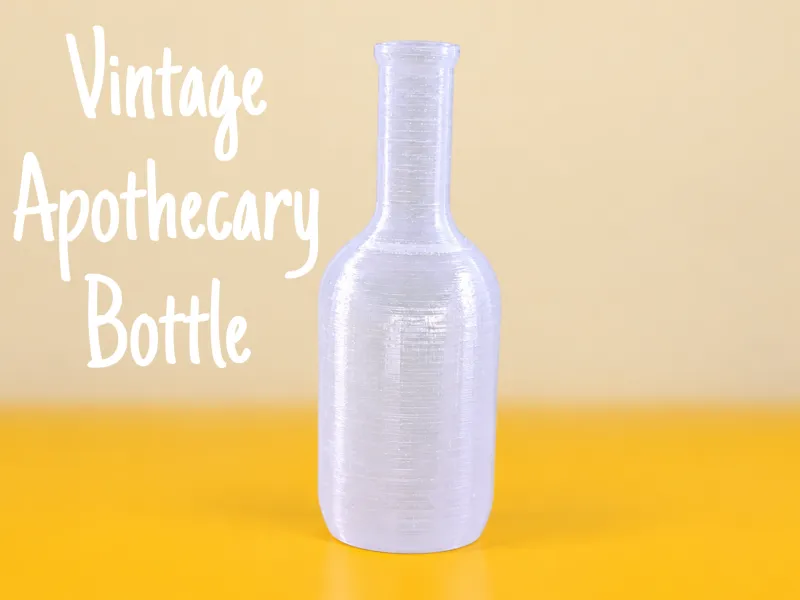 Vintage Apothecary Bottle