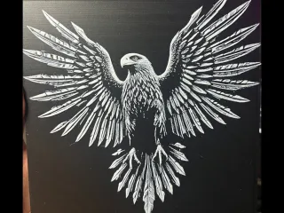 bald eagle V4 Hueforge 200x200