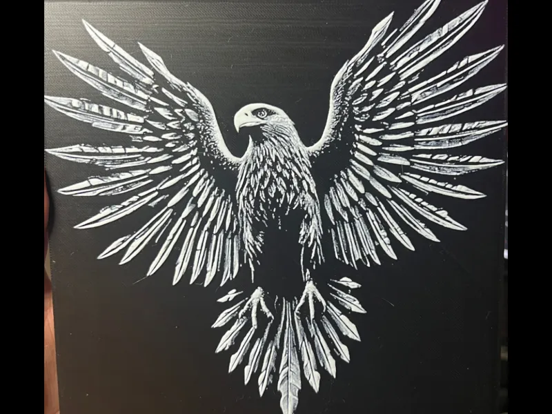bald eagle V4 Hueforge 200x200