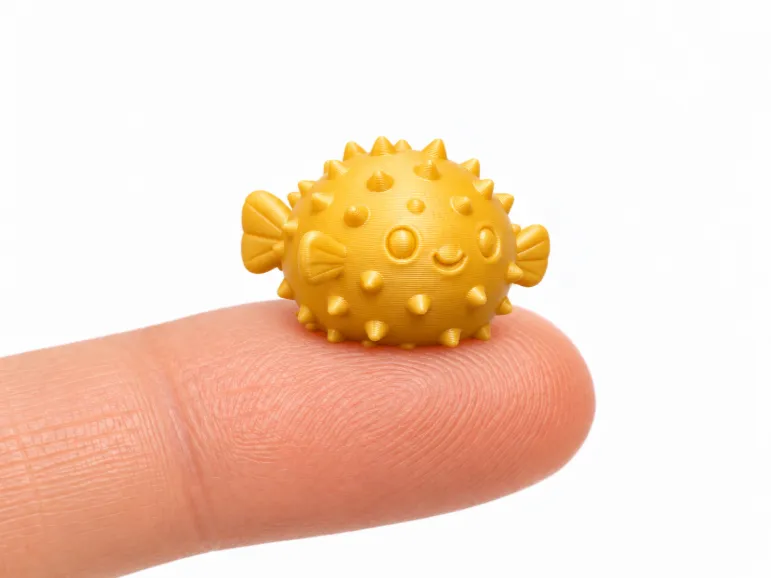 Mini Pufferfish – graziosa figurina di un animale marino spinoso