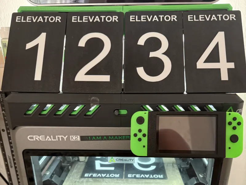 Elevator Identification Signs -No Braille