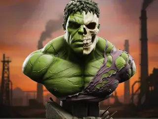 Hulk (Marvel) - Bust Skull Collection