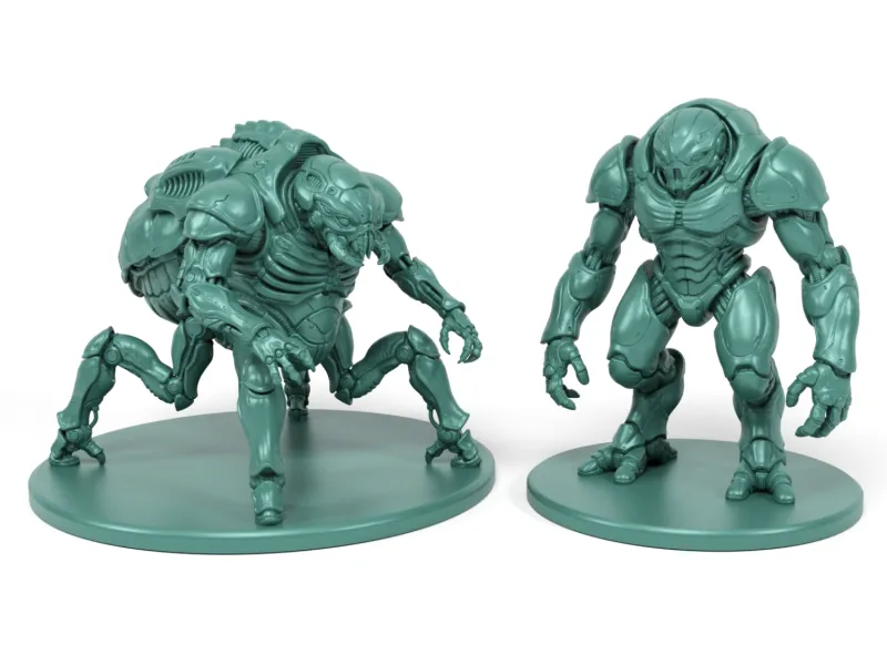 Alien Mech Robots