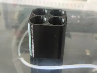 Toothbrush Holder "Four Tube" – with Four Seperate Chambers