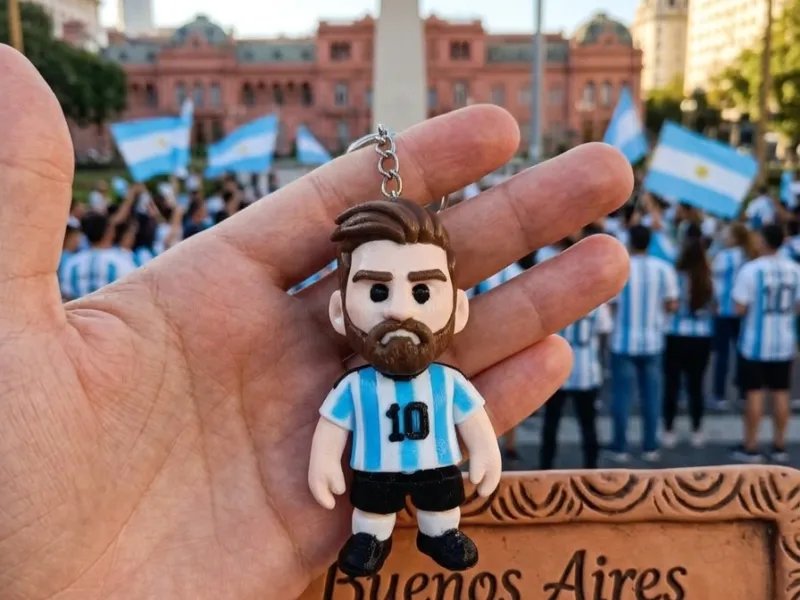 Messi Flexi - Sleutelhanger