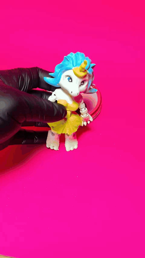 chica pony articulada sin soportes