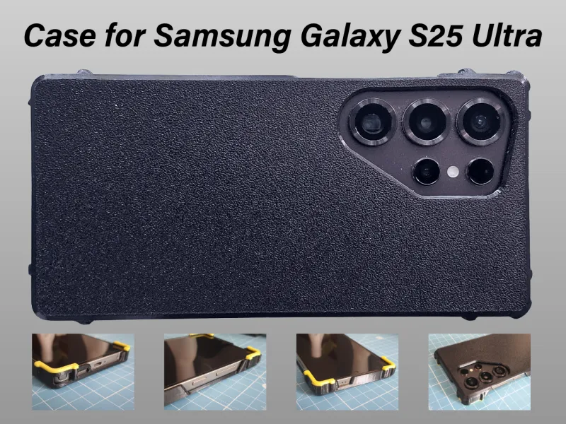 Custodia Paraurti Robusta per Samsung Galaxy S25 Ultra