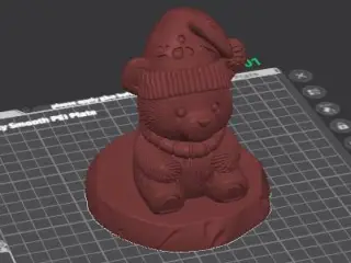 Christmas teddy bear