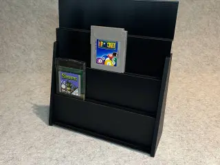 Display games holder for Gameboy cartridges