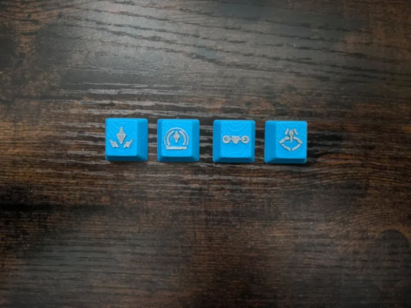 Touches / Keycaps Sova Valorant