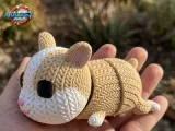 Knitted Flexi Hamster STL-0