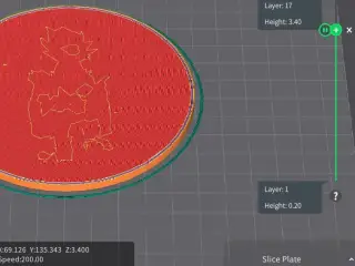 DBZ Coaster with Goku