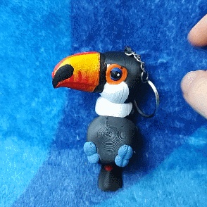 Toucan Keychain-0