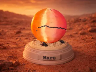 Mars - Decorative Planet Model
