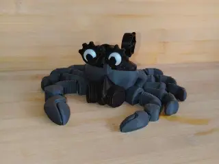 Steampunk Crab Toy (Stl/3MF)